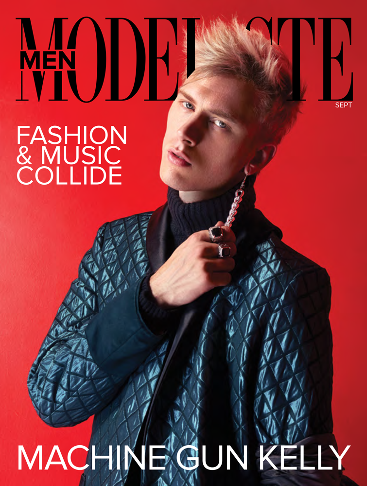 Machine Gun Kelly on the Cover of Modeliste Men's Issue Premiere