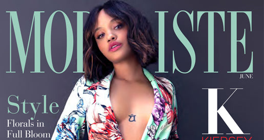 Kiersey Clemons Blooms on the June Cover