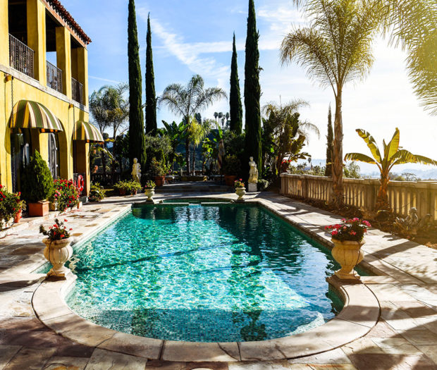 The Villa Sophia Los Angeles pool